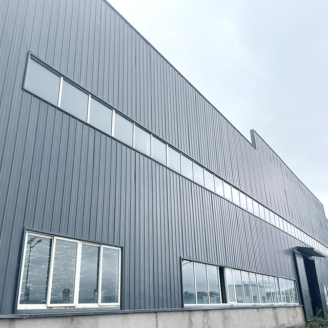 Prefab ইস্পাত হ্যাঙ্গার